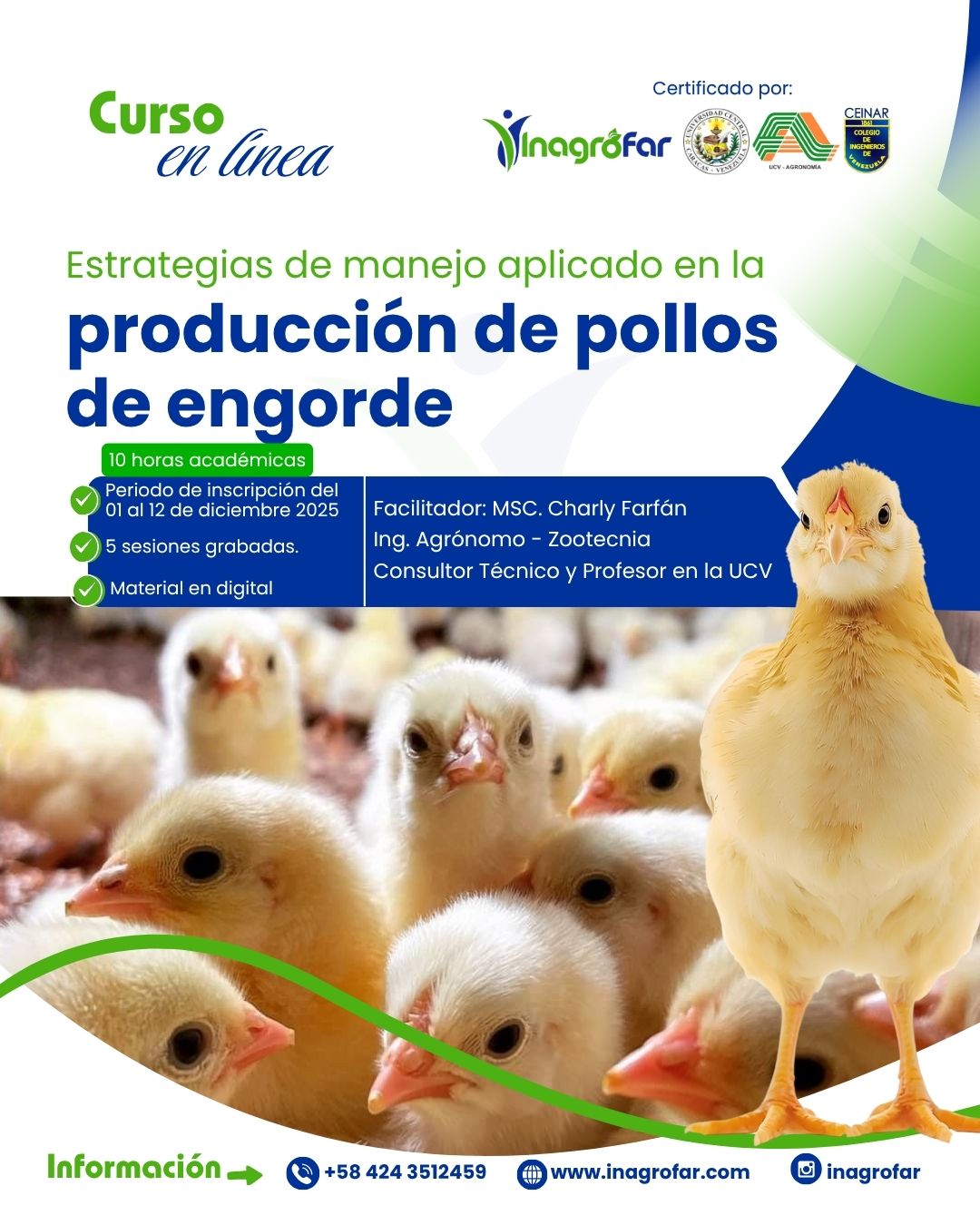 Curso Pollos de Engorde Inagrofar
